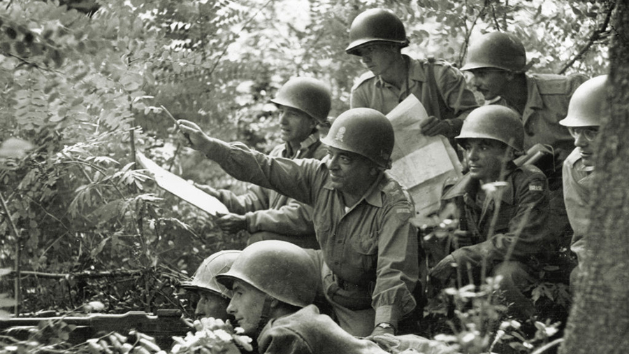 Brazilian soldiers in Tuscany during World War II